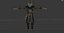 Personaje lowpoly del juego Unity: elfo viejo