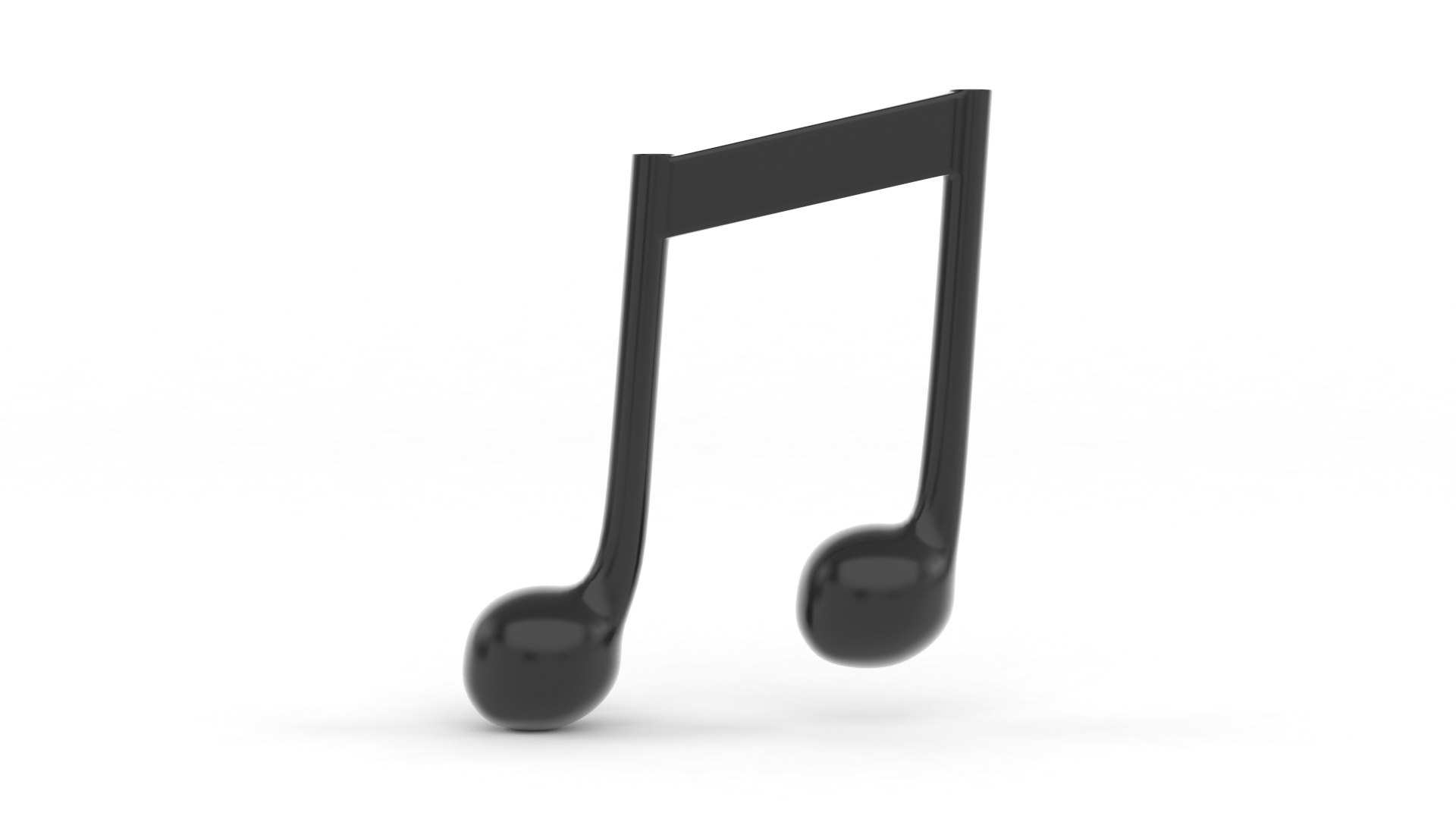 Music Notes 3D Model - TurboSquid 2033302