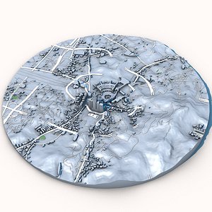 3D model Makkah City in Saudi Arabia
