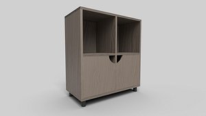 Bookcase N31 3D model