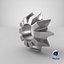 pinion bevel gear 06 3D model