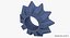 pinion bevel gear 06 3D model