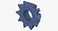 pinion bevel gear 06 3D model