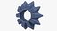pinion bevel gear 06 3D model