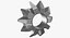 pinion bevel gear 06 3D model