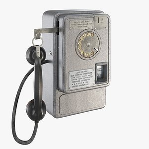 3D Payphone AMT-47 v2