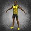 3d usain bolt