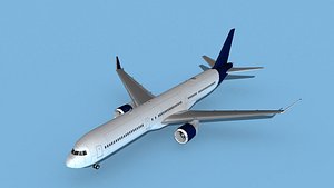 Boeing 767-400 Corporate 2 3D model