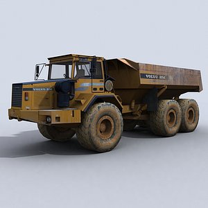 3d dump truck model
