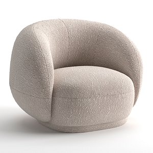 3D jonas tacchini armchair julep