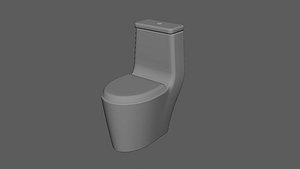 Toilet 3D model