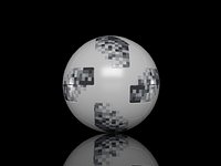 Soccer Ball Cup 2018 3D model