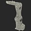 Kuka Robot KR 6 R900 gréé pour Cinema 4D