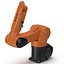 Kuka Robot KR 6 R900 gréé pour Cinema 4D