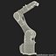 Kuka Robot KR 6 R900 gréé pour Cinema 4D