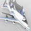 Portaaviones de la NASA con aviones Boeing 747