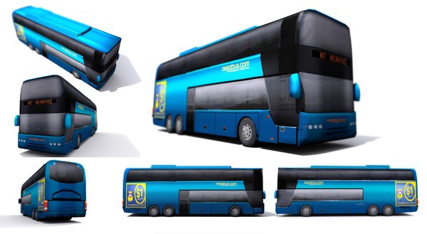 - polygonal modelled 3d model