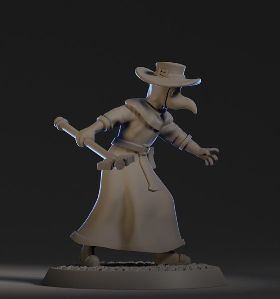 PLAGUE DOCTOR 3D