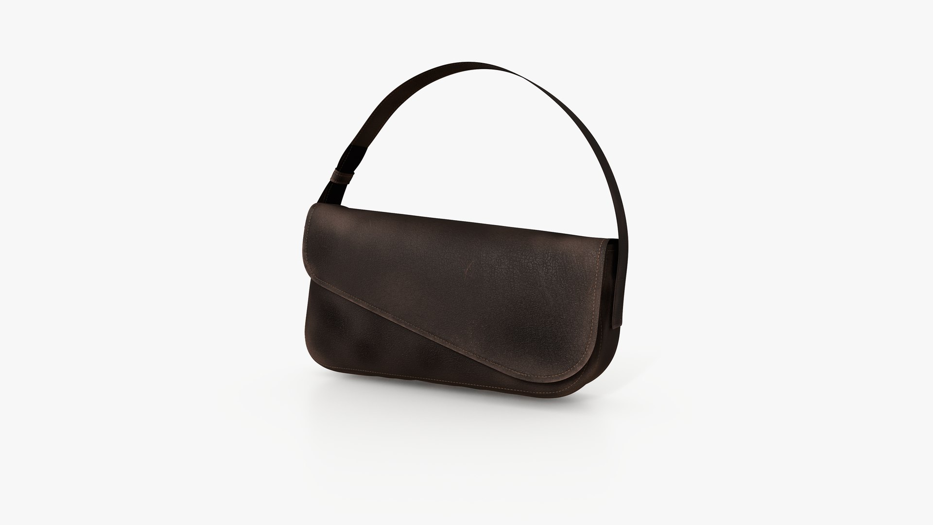HandBag Basic Leather 3D Model - TurboSquid 2297600