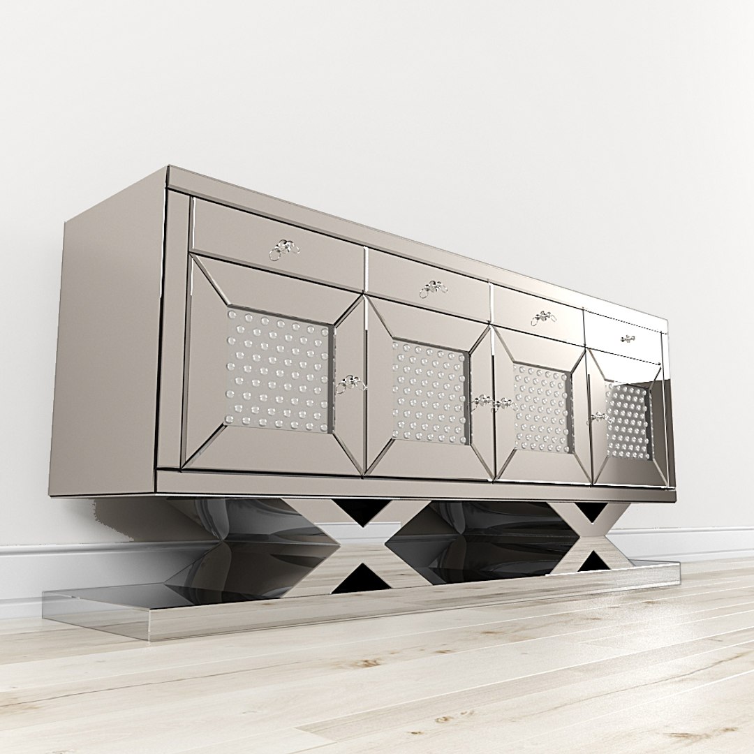 Montreal Accent Cabinet 3d Model   13 