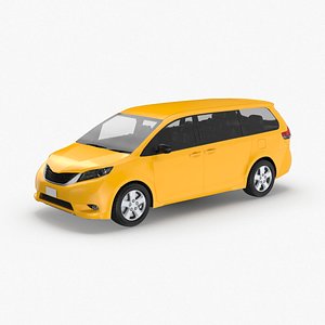 modern-new-york-city-taxi-02---without-labels 3D model