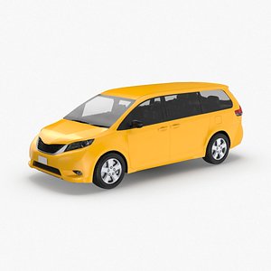 Yellow Minivan