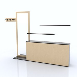 shelf organized 3d c4d