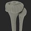3d model fibula tibia bone