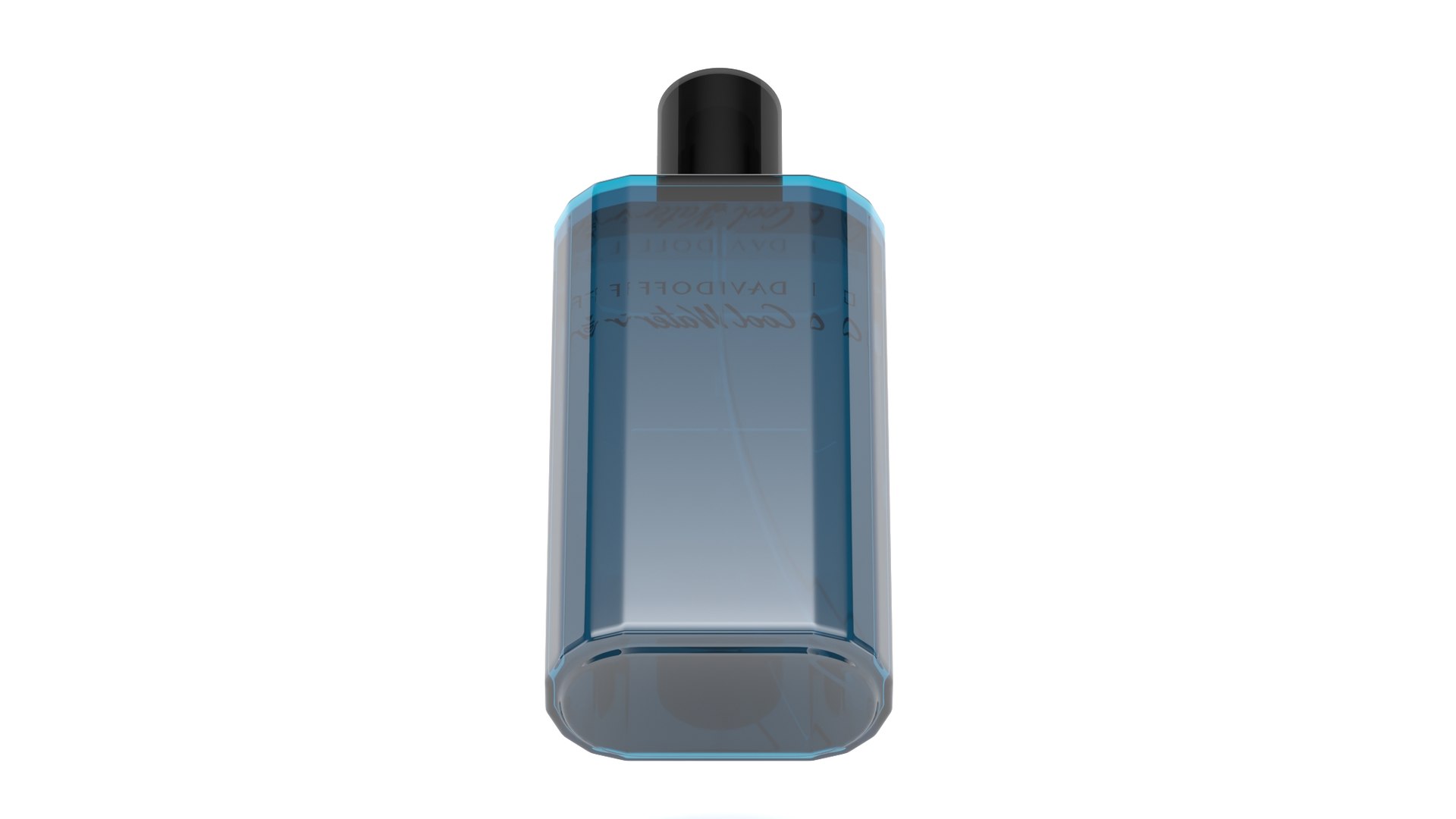 Davidoff Cool Water 125ml Perfume 3D Model - TurboSquid 2292747