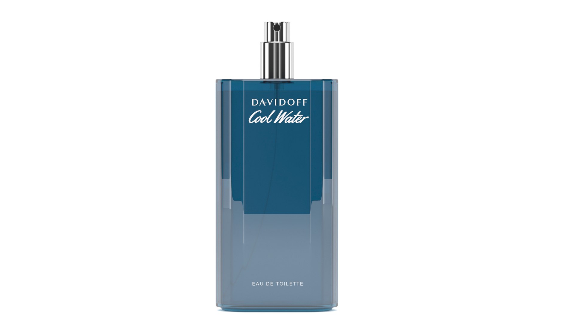 Davidoff Cool Water 125ml Perfume 3D Model - TurboSquid 2292747