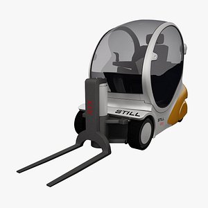 forklift truck rxx 3d model