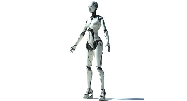 modelo 3d Elettra Cyborg Mujer - TurboSquid 662303