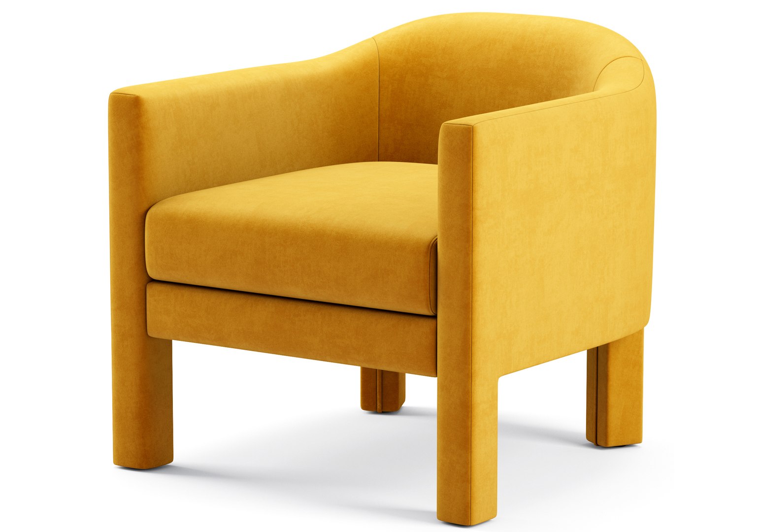 3D Isabella Chair westelm - TurboSquid 1960286