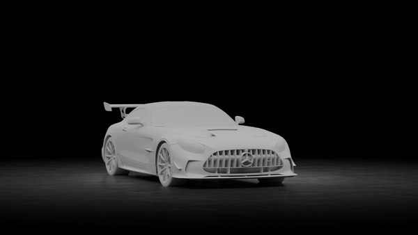 Mercedes AMG GT Black Series 2021 3D model