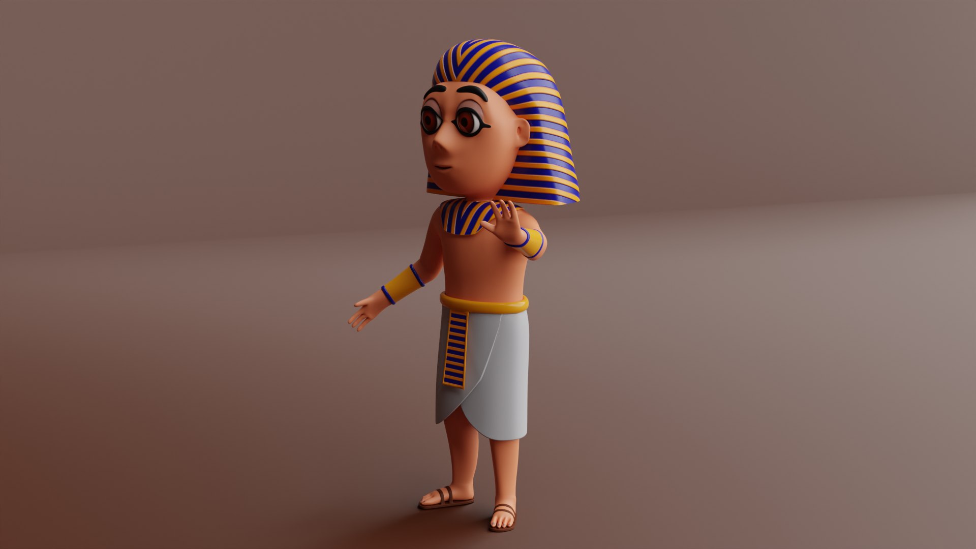 Mini Cute Pharaoh model https://p.turbosquid.com/ts-thumb/iP/CWxFJd/Wn/0002/png/1642943184/1920x1080/fit_q87/aaa9698a2d93bf1bd12fd17858d7695528ff5b28/0002.jpg