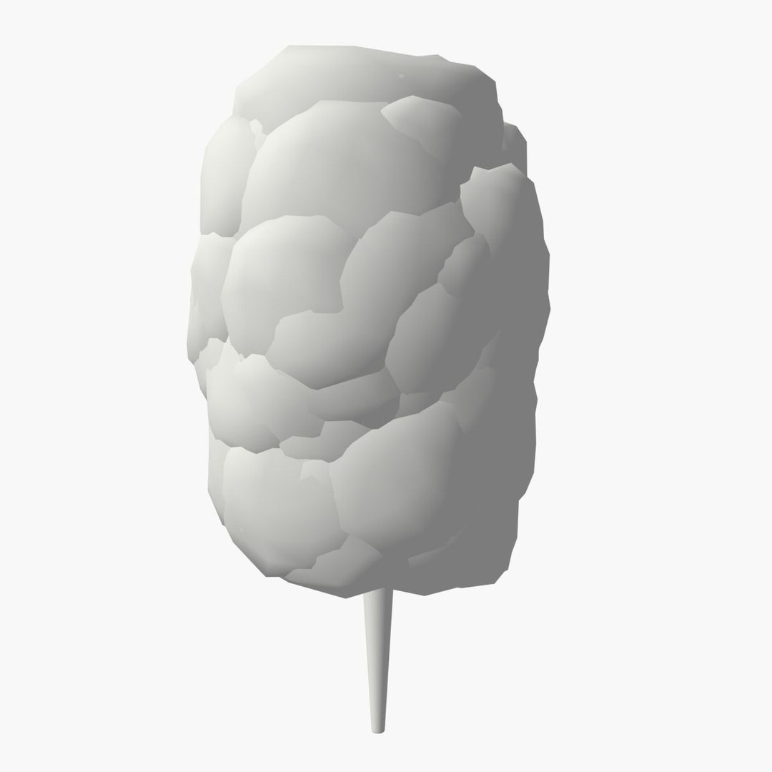 3D cotton candy floss model https://p.turbosquid.com/ts-thumb/iP/EcF0z8/LbYsqkbc/ccclay/jpg/1519857127/1920x1080/fit_q87/e84145517f2226b4cff5ea08b2b2794efde03c53/ccclay.jpg