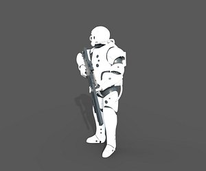 Soldier Figure 3D model