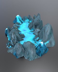 mountains 3D model