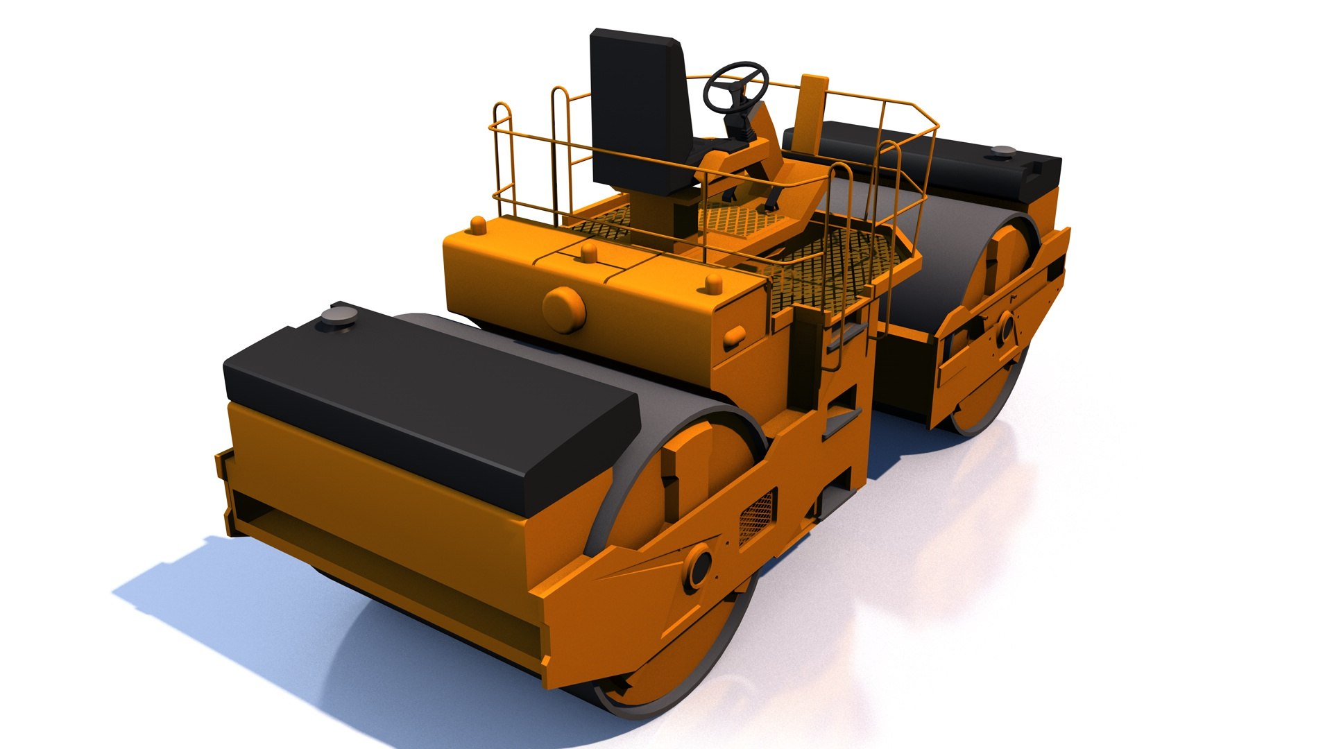 Compactor Vehicle 3D Model - TurboSquid 1483004