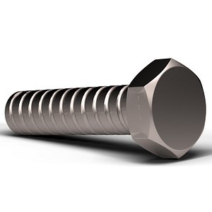 3D model bolt hardware tool