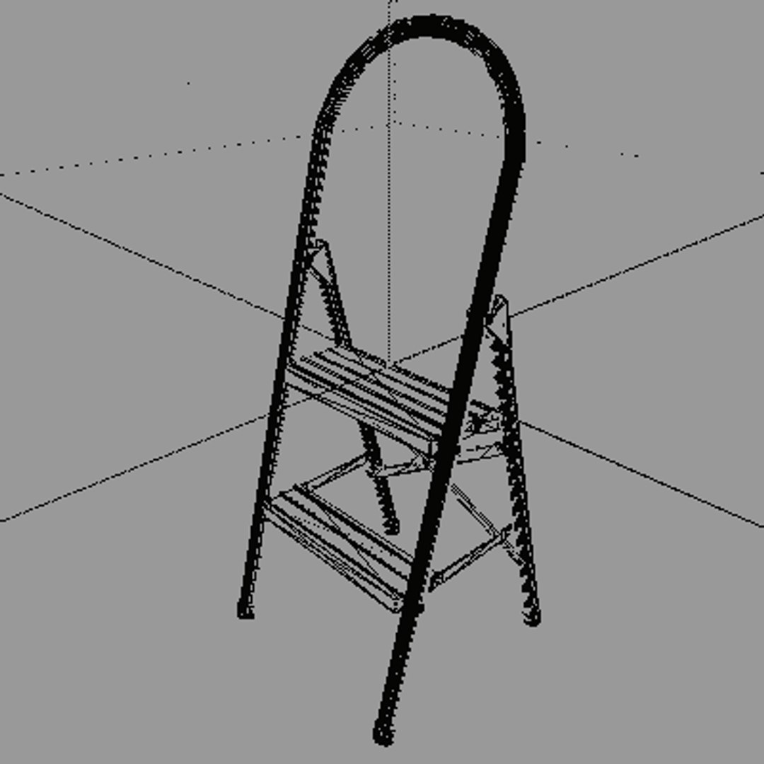 Step Ladder 3d C4d