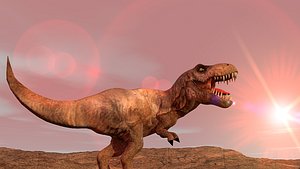 t-rex tyrannosaurus rex 3D model