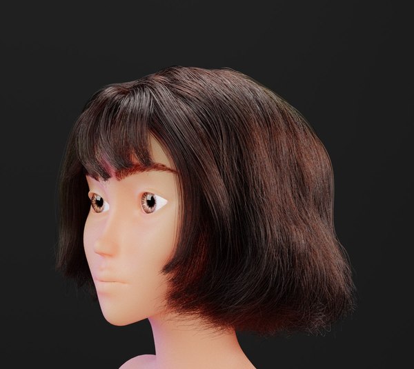3D haircut hair model - TurboSquid 1663673