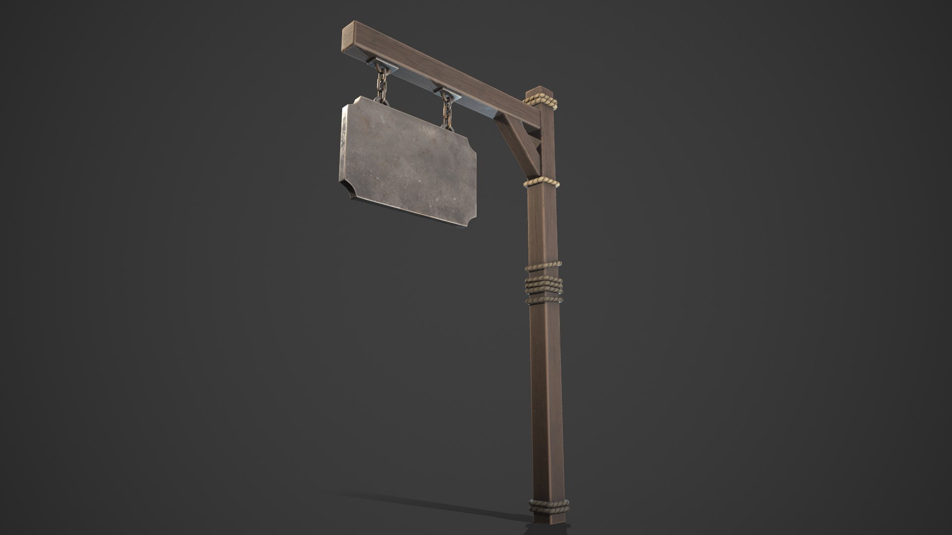 3D Signboard Model - TurboSquid 2011677