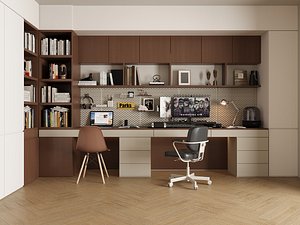 3D Modern office model