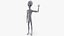 Pose de salutations extraterrestres