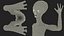 Pose de salutations extraterrestres