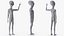 Pose de salutations extraterrestres