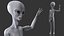 Pose de salutations extraterrestres