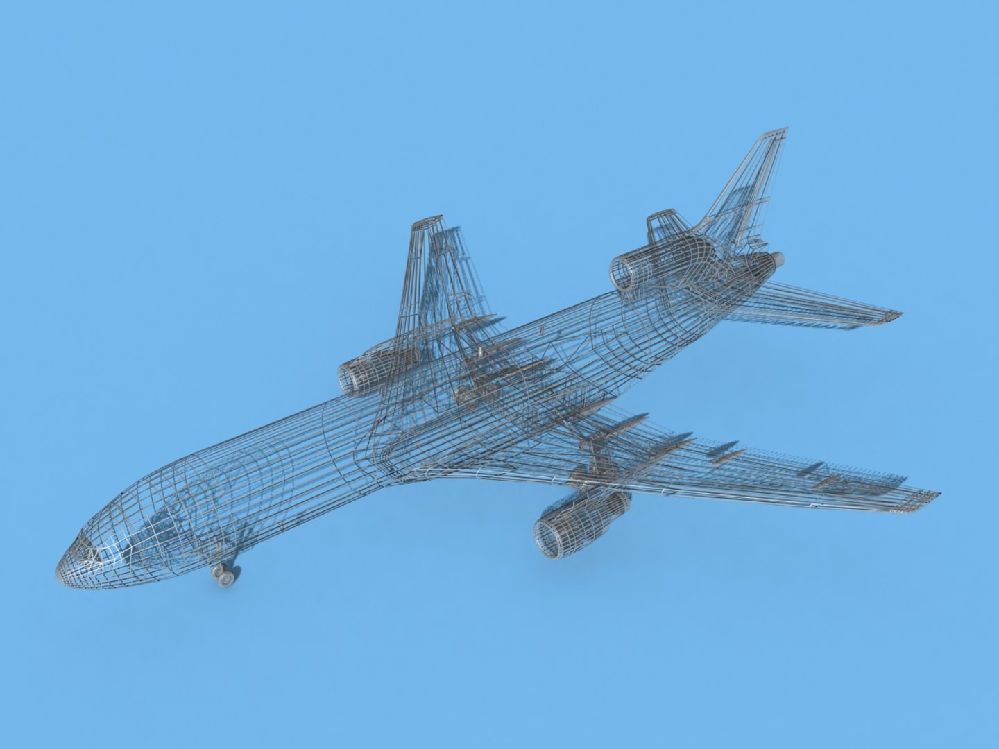 Lockheed L-1011-10 Airliner Model - TurboSquid 1488901